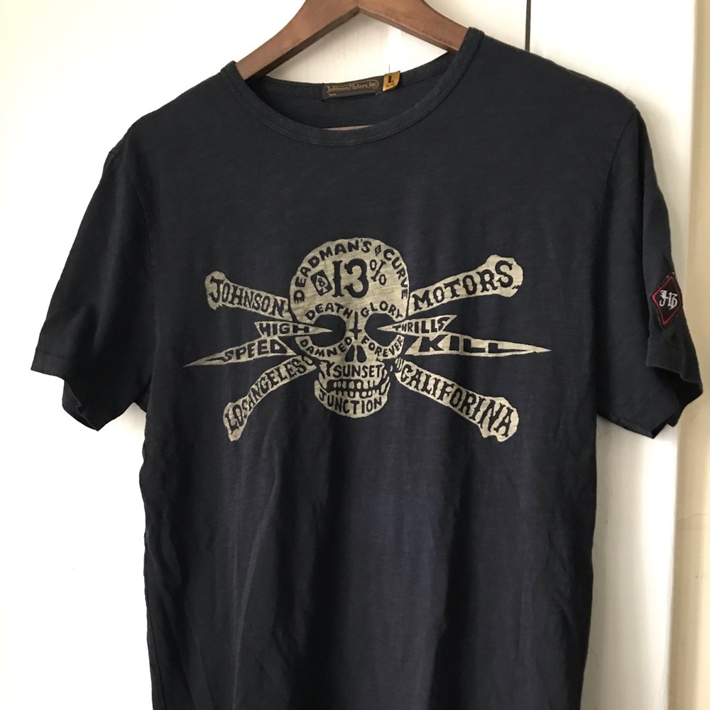 Johnson Motors Graphic T-Shirt Men’s Large